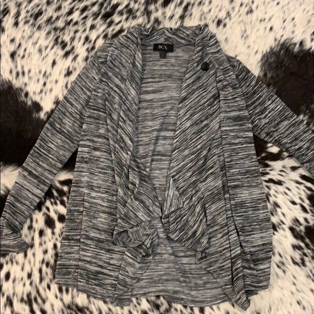 Grey cardigan